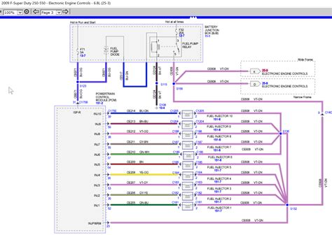 Wiring diagrams 2009 F350 